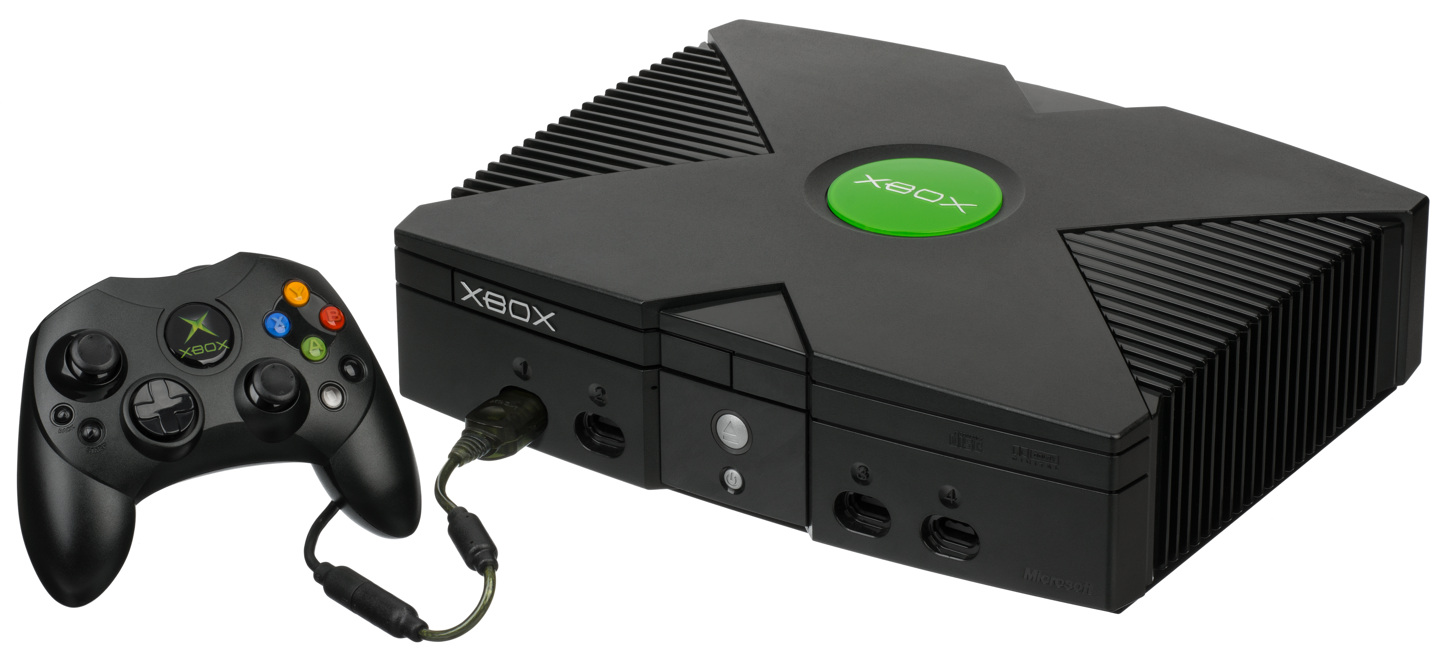 O Xbox chegou para concorrer com o Playstation