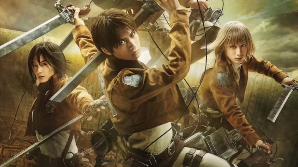 Melhores animes liveaction: Attack on Titan