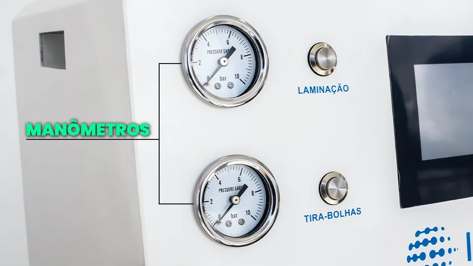 Como calibrar sua máquina oca laminadora e tira bolha